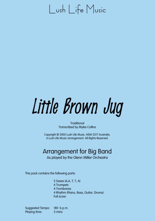 LITTLE BROWN JUG (Miller)